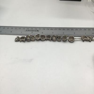 Vintage charm bracelet