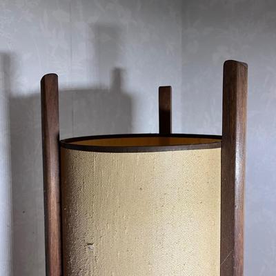 LOT 296M: Cylinder Mid Century Lamp