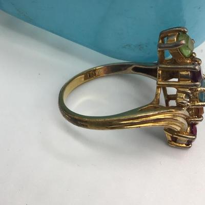 Vintage gemstone ring