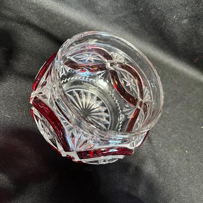 EAPG Ruby Flashed table set