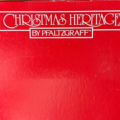 Pfaltzgraff Christmas Heritage Serving Piece Set