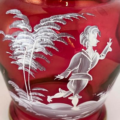 Mary Gregory Westmoreland Tumble up Set