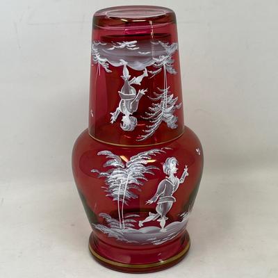 Mary Gregory Westmoreland Tumble up Set