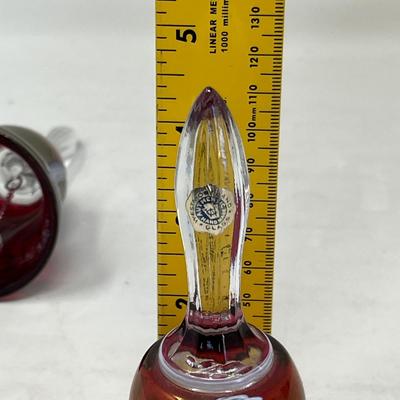 Mary Gregory Cranberry bells