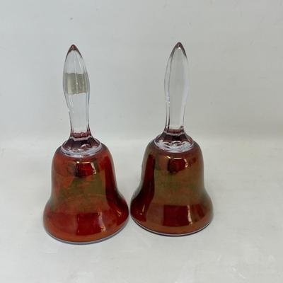 Mary Gregory Cranberry bells