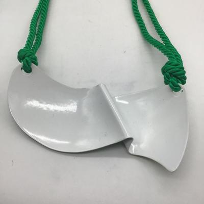Vintage green designed necklace