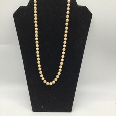 Vintage pearl toned design Necklace