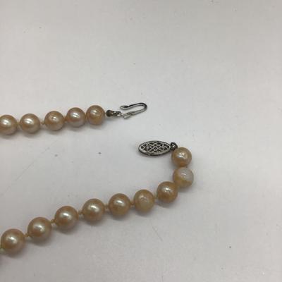 Vintage pearl toned design Necklace