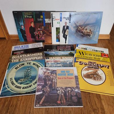18 Various Older Artists Vinyl LP's