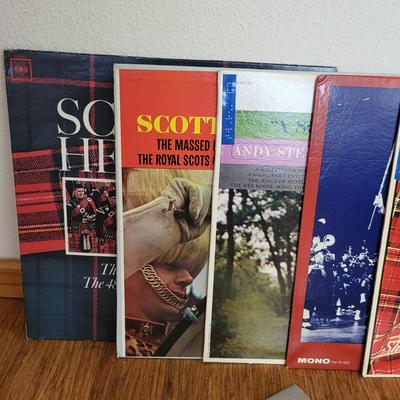 11 Various Vintage Vinyls - Sounds of Scotland, Swedish, Norway, Sound of Music