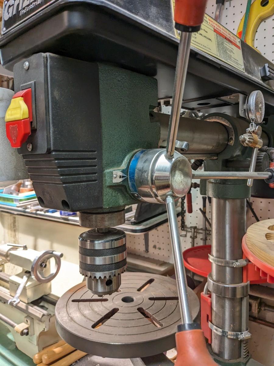 Grizzly G7945/46 Bench Radial Drill Press