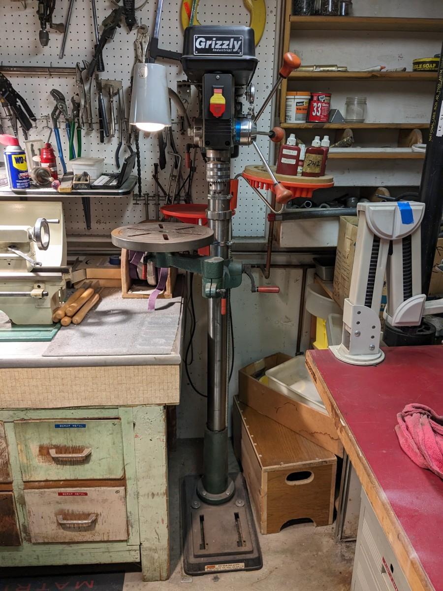 Grizzly G7945/46 Bench Radial Drill Press