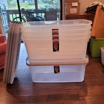 Rubbermaid Storage Bins and More (LR-CE)