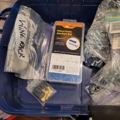 Assortment of Hardware, Sandpaper, Repair and Building Books and More (LR-CE)