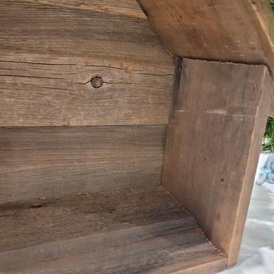 Handmade Nativity Scene with Signed Ceramic Figurines (DR-CE)