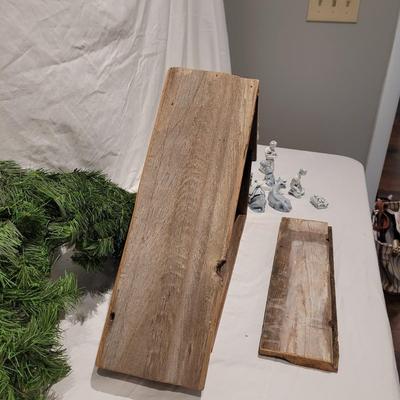 Handmade Nativity Scene with Signed Ceramic Figurines (DR-CE)