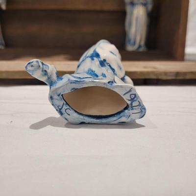 Handmade Nativity Scene with Signed Ceramic Figurines (DR-CE)