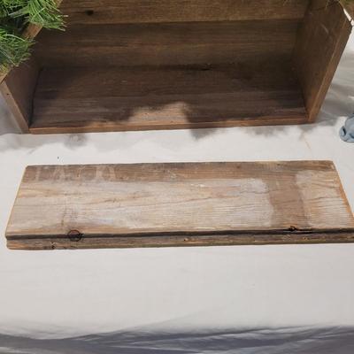 Handmade Nativity Scene with Signed Ceramic Figurines (DR-CE)