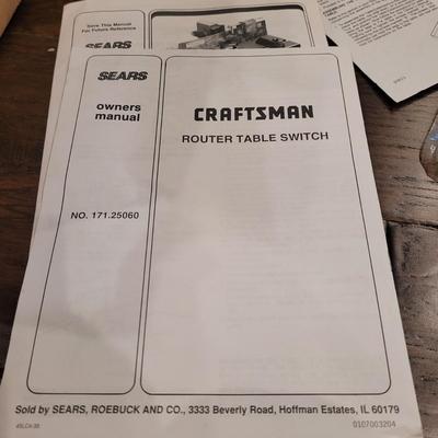 Craftsman Router Table and Floor Stand (DR-CE)