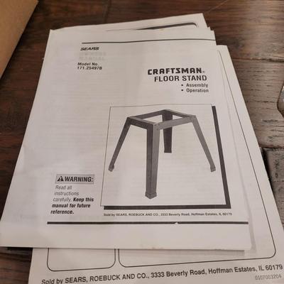 Craftsman Router Table and Floor Stand (DR-CE)