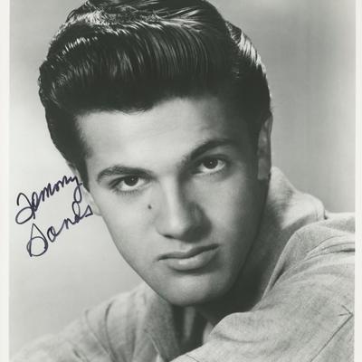 Tommy Sands signed photo