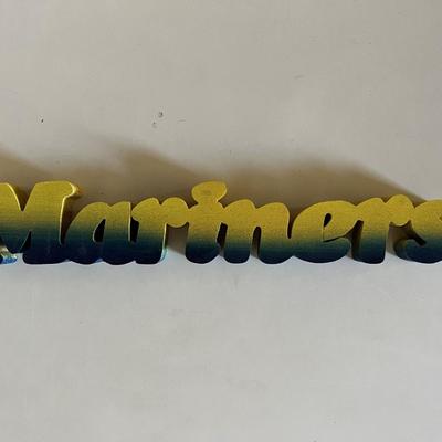 Seattle Mariners Logo Block