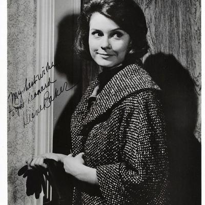 Diane Baker signed movie photo
