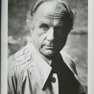 Brians Song Jack Warden signed photo