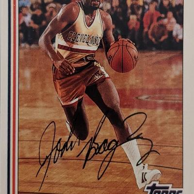 John Bagley signed Basketball Trading Card - Topps #23 1993