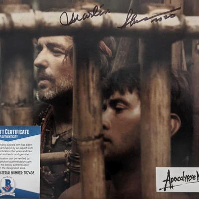 Martin Sheen Apocalypse Now Signed Photo - Beckett Authenticated