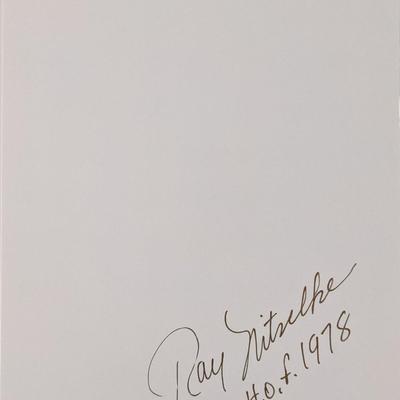 NFL Hall Of Famer Ray Nitschke Autograph