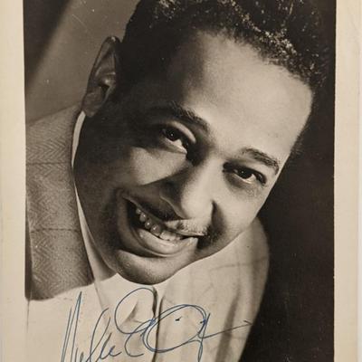 Duke Ellington Signed Photo