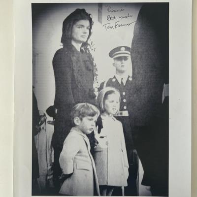 JFK Assassination Tom Framus signed photo