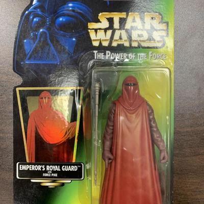 Star Wars unsigned Royal Guard action figure