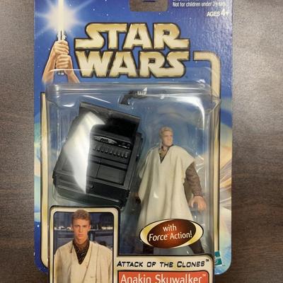 Star Wars unsigned Anakin Skywalker action figure