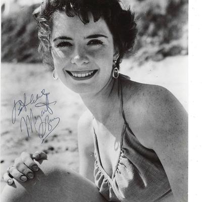 Margaret O'Brien signed photo