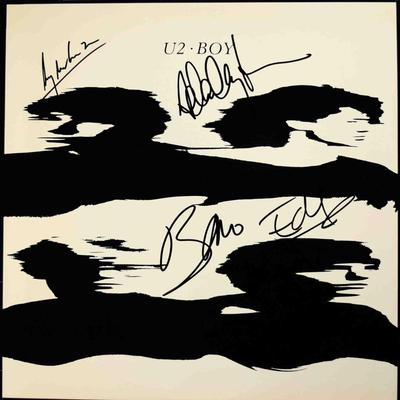 U2 signed Boy album