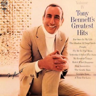 Tony Bennett signed Greatest Hits, Volume IV album