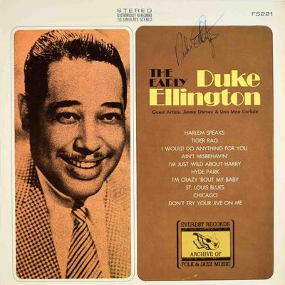 Duke Ellington The Early signed album
