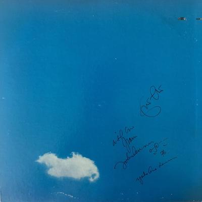 John Lennon Plastic Ono Band Live Peace In Toronto signed album
