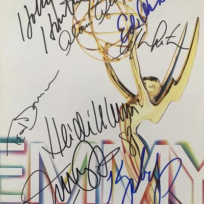 Ted Danson, Sigourney Weaver and more Emmy Awards signed program