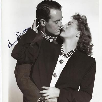 Daisy Kenyon Henry Fonda signed movie photo