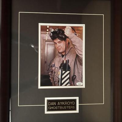 Ghostbusters Dan Aykroyd signed photo. JSA Authenticated