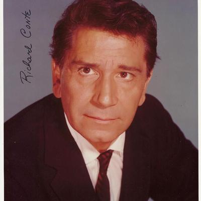 Oceans Eleven Richard Conte signed photo