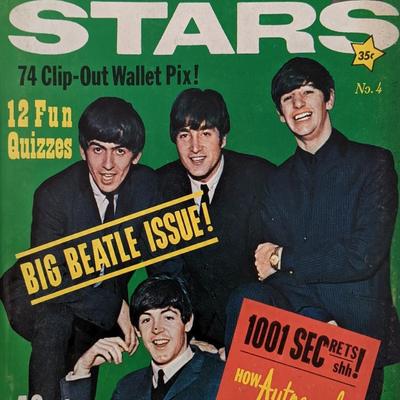 1964 Beatles TOP TEEN STARS magazine Issue #4