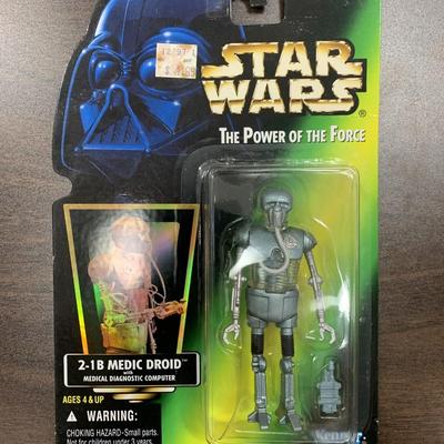 Star Wars unsigned 2-1B action figure