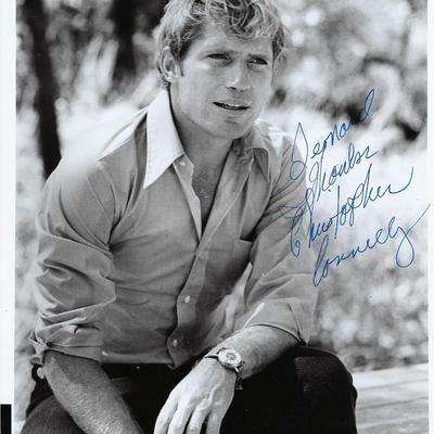 Peyton Place's Christopher Connelly signed photo 