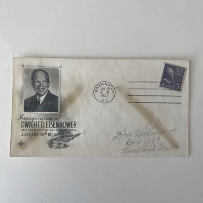 Dwight D. Eisenhower Presidential Inauguration FDC