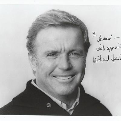 Richard Jaeckel signed photo