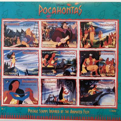 Disney's Pocahontas Stamp Set